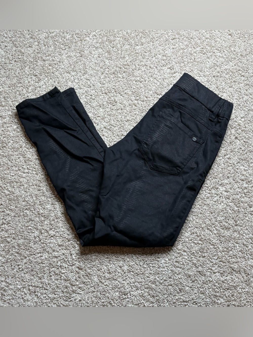 FLOG Pull-On Embossed Print Pants